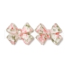 Transparent Printed Acrylic Cabochons OACR-M008-01C-1