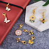 Craftdady 9Pcs 9 Style Alloy Enamel Pendant Decoration HJEW-CD0001-01-8