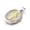 Brass Pendants KK-G529-07B-GP-2