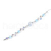 Glass and Acrylic and CCB Beads Strands MAK-T011-05D-1