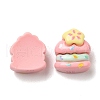 Opaque Resin Imitation Food Decoden Cabochons RESI-K027-12-3