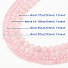 Olycraft Natural Rose Quartz Beads Strands G-OC0001-02M-4