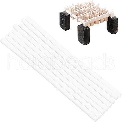 BENECREAT 8Pcs Ceramic Jewelry Hanging Burning Bracket Kiln Tool TOOL-BC0002-21-1