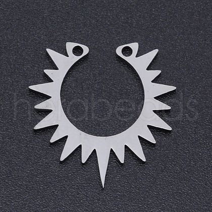 Non-Tarnish 201 Stainless Steel Laser Cut Pendants STAS-S105-T972-1-1