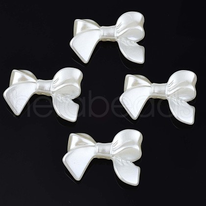 Acrylic Imitation Pearl Beads OACR-N134-001-1