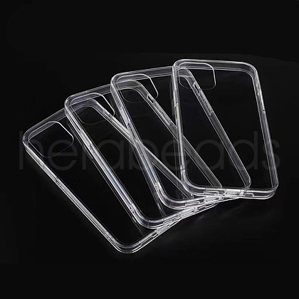 Transparent DIY Blank Silicone Smartphone Case X-MOBA-PW0002-05I-1