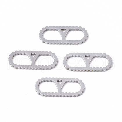 Tarnish Resistant 201 Stainless Steel Links Connectors STAS-N091-41Y-1