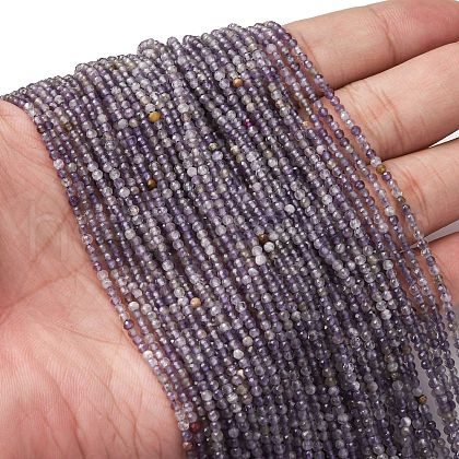 Natural Amethyst Beads Strands G-RM2025-A38-2mm-1