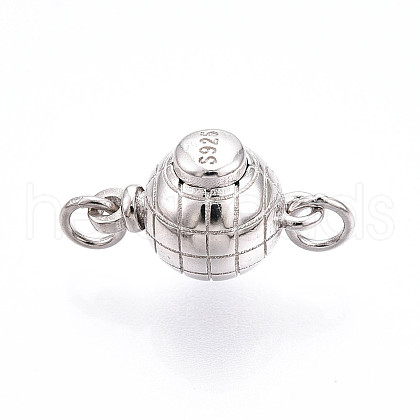 925 Sterling Silver Box Clasps STER-T007-138P-1