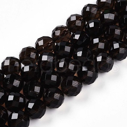 Natural Smoky Quartz Beads Strands G-S345-10mm-19-1