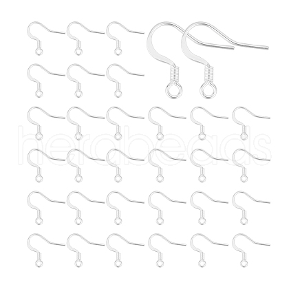 Unicraftale 80Pcs 304 Stainless Steel French Hooks with Coil STAS-UN0058-51-1