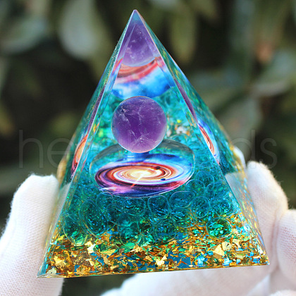 Orgonite Pyramid Resin Energy Generators PW-WG94568-18-1