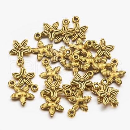 Tibetan Style Alloy Antique Golden Charms GLF0352Y-1