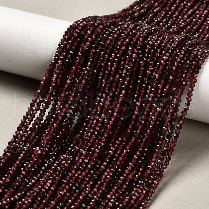 Natural Garnet Beads Strands G-RM2025-08-2mm-1