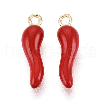 Alloy Enamel Pendants ENAM-N062-02G-1