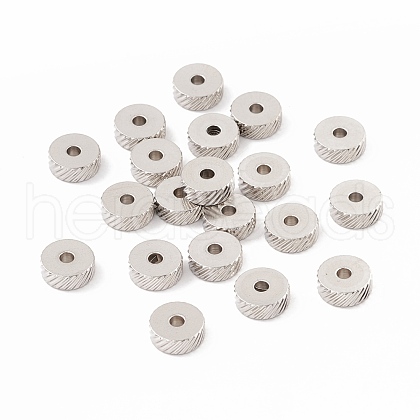 Non-Tarnish 201 Stainless Steel Spacer Beads STAS-A057-26C-P-1