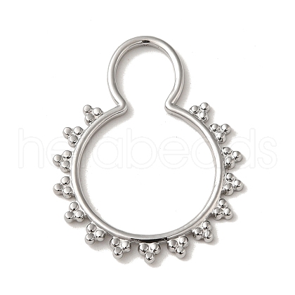 Non-Tarnish 304 Stainless Steel Pendants STAS-L022-288P-1