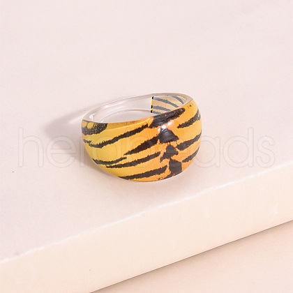 Acrylic Finger Rings FS-WG8E2C2-01-1