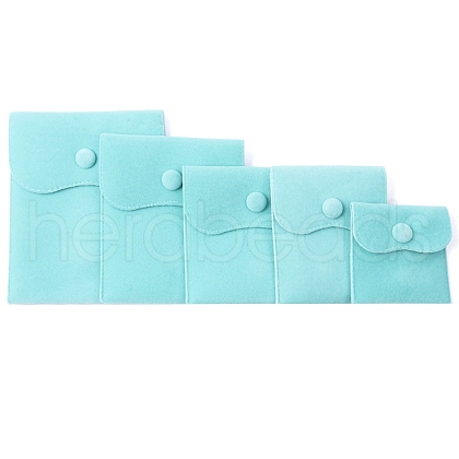 Velvet Jewelry Pouches WG29129-21-1