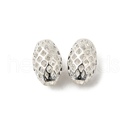 Brass Hollow Beads KK-TAC0002-77S-1