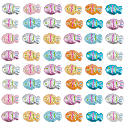 SUNNYCLUE 50Pcs Opaque Acrylic Beads OACR-SC0001-65-1