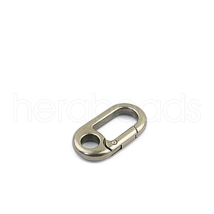 Alloy Spring Ring Clasps PW-WGE185D-09-1