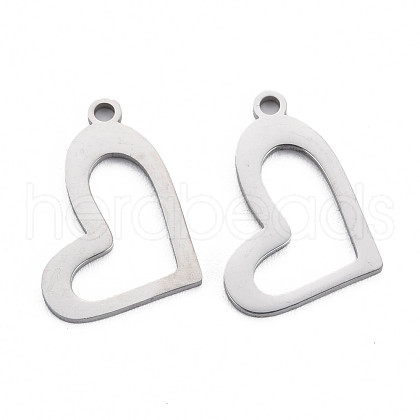 Non-Tarnish 304 Stainless Steel Pendants STAS-N095-054-1