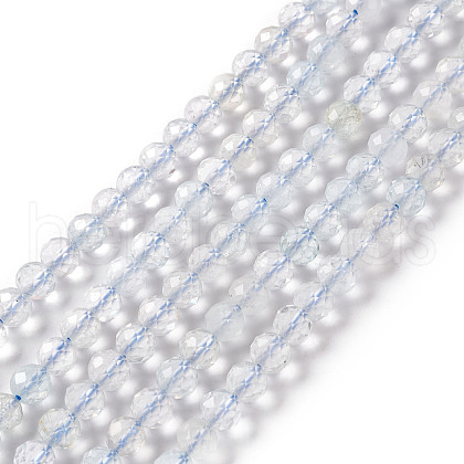 Natural Topaz Crystal Beads Strands G-F717-20-1
