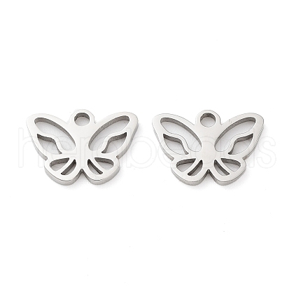Non-Tarnish 316 Surgical Stainless Steel Charms STAS-Q314-12P-1