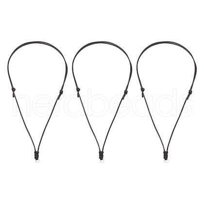 Eco-Friendly Korean Waxed Polyester Braided Adjustable Necklace Makings NJEW-TAC0015-04-1