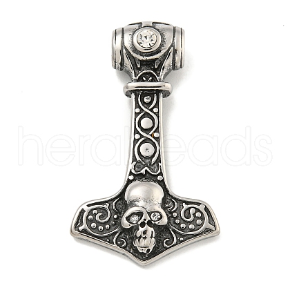 316 Surgical Stainless Steel Pendants STAS-E212-89AS-A-1