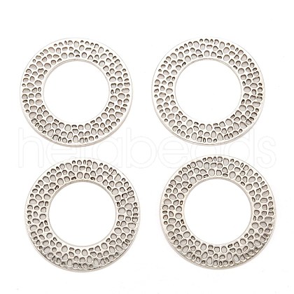 Tibetan Style Alloy Linking Rings TIBE-Q035-055AS-NR-1