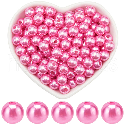 SOFPLATE Imitation Pearl Acrylic Beads OACR-SP0001-23B-02-1