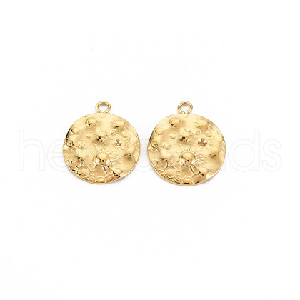 Ion Plating(IP) 304 Stainless Steel Pendants STAS-N097-147LG-1