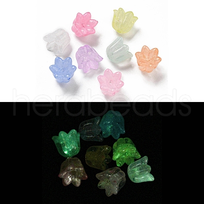 Luminous Acrylic Beads OACR-E041-16-1