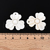 Natural Freshwater Shell Carved Pendants SHEL-N036-13-3