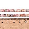 Natural Pink Opal Beads Strands G-N342-133-5
