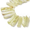 Natural Lemon Quartz Beads Strands G-L551B-18-3