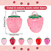 SUNNYCLUE 36Pcs 6 Colors Resin Imitation Fruit Pendants RESI-SC0003-17-2