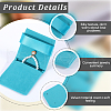 Beebeecraft 3Pcs Rectangle Velvet Envelope Packing Pouches TP-BBC0001-10A-6