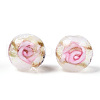 Luminous Handmade Gold Sand Lampwork Beads LAMP-T021-03F-2