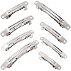 SUNNYCLUE 80Pcs 4 Styles Iron Hair Barrette Findings IFIN-SC0001-64-1