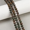 Natural Garnet Beads Strands G-H093-B04-6mm-1