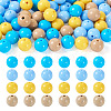 Opaque Acrylic Beads OACR-TAC0014-06J-10