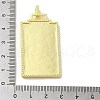 Brass Micro Pave Cubic Zirconia Pendant with Enamel KK-H458-02G-Q02-3