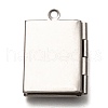 Non-Tarnish 316 Stainless Steel Locket Pendants STAS-P267-01P-2