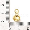 Brass Pendants KK-Q040-05B-G-3