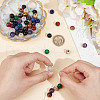 Olycraft 50Pcs Mixed Gemstone European Beads G-OC0005-55-3