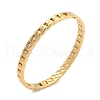 304 Stainless Steel Hinged Bangles for Women AJEW-P127-26G-4