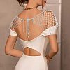 Alloy Crystal Rhinestone Mesh Shawl Body Chains WG69671-01-2